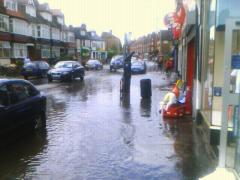 Flooding in Croydon