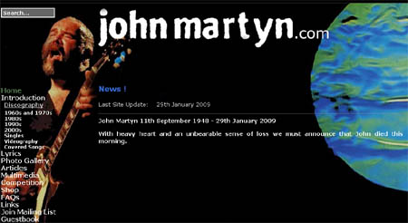 John Martyn’s website