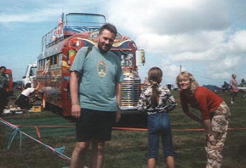 Us and the bus!
