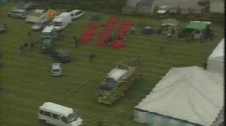 Camp Prankster from the air