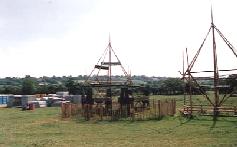 A bare looking meeting point