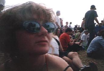 Arty shot - Val watches Gaydad